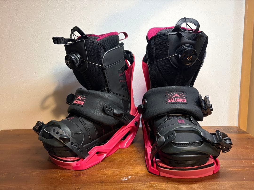 Salomon サロモン ブーツ23.5cm＋ビンディング レディース BOA