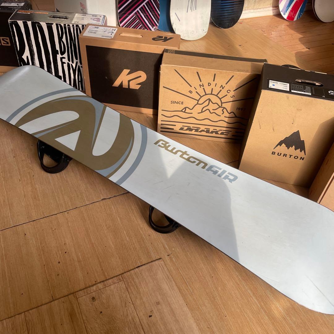 BURTON×NATURE　バートン　スノーボードセット　バインディング付