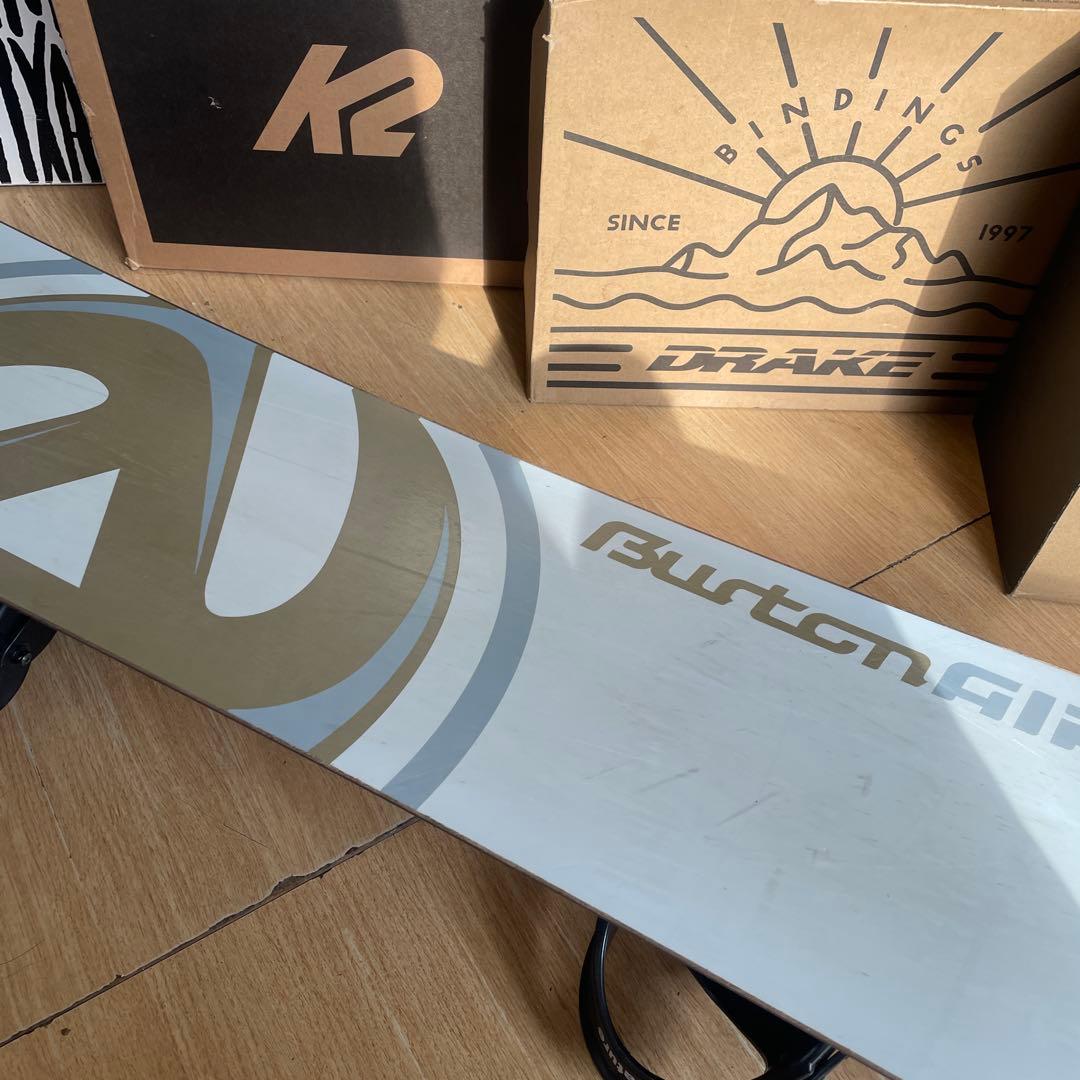 BURTON×NATURE　バートン　スノーボードセット　バインディング付