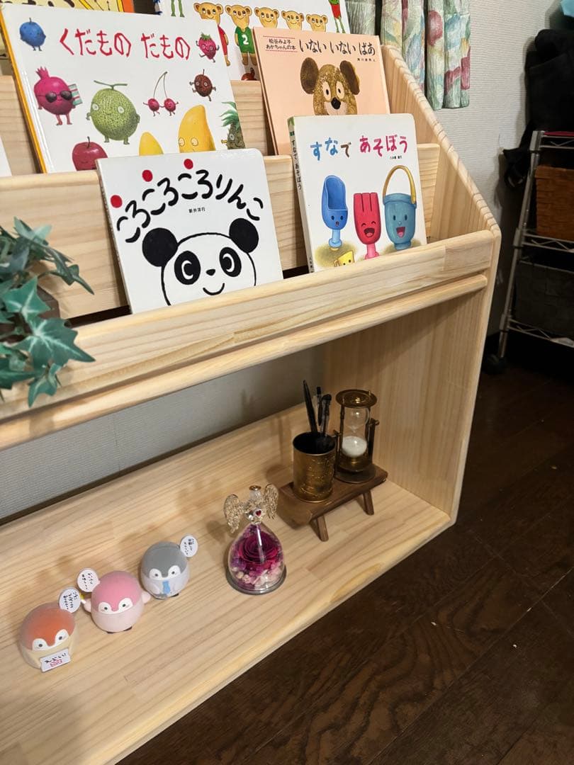 もめん絵本棚