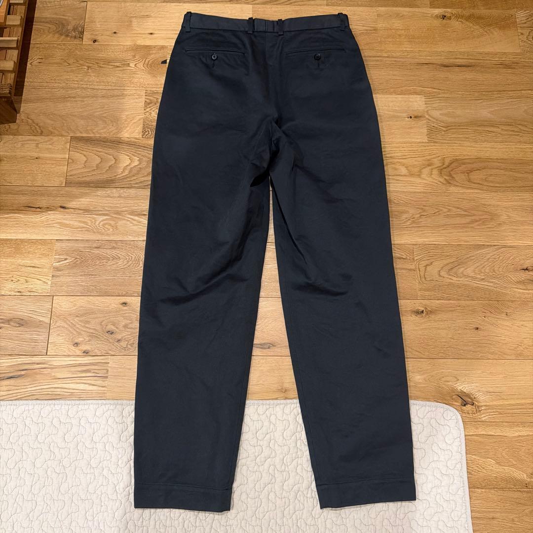 AURALEE オーラリー ワンタック チノパン スラックス グレー 4 極美品