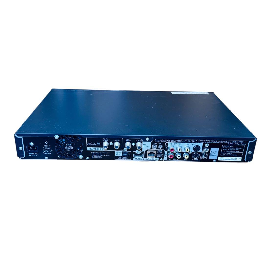 SONY BDZ-AT700 ブルーレイレコーダー 付属品多数