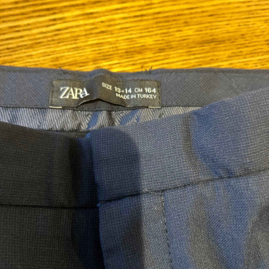 ⭐︎さらにお値下げ⭐︎【美品】ZARA ネイビー スーツ一式 160-164 卒業式