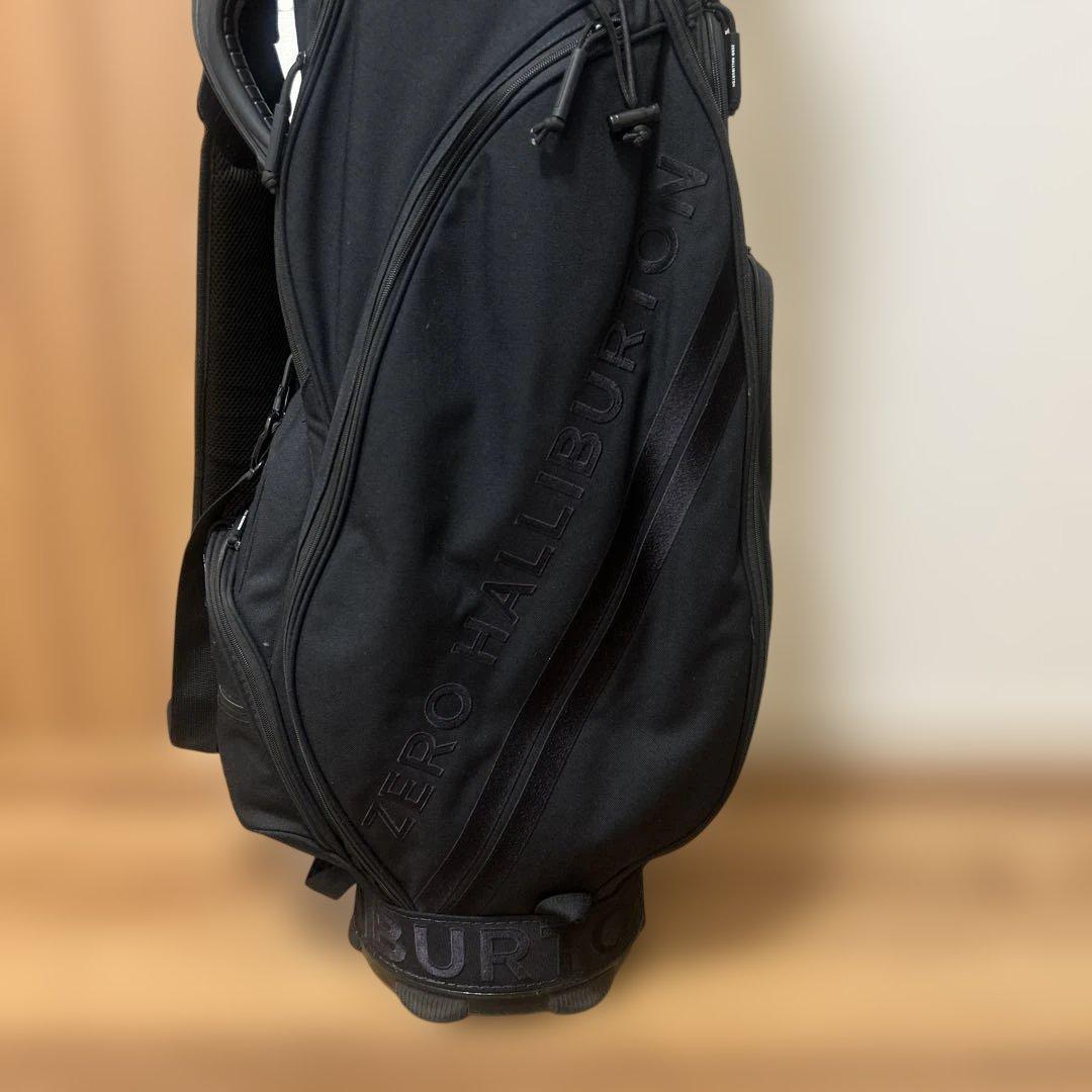 ZERO HALLIBURTON ブラック キャディバッグ