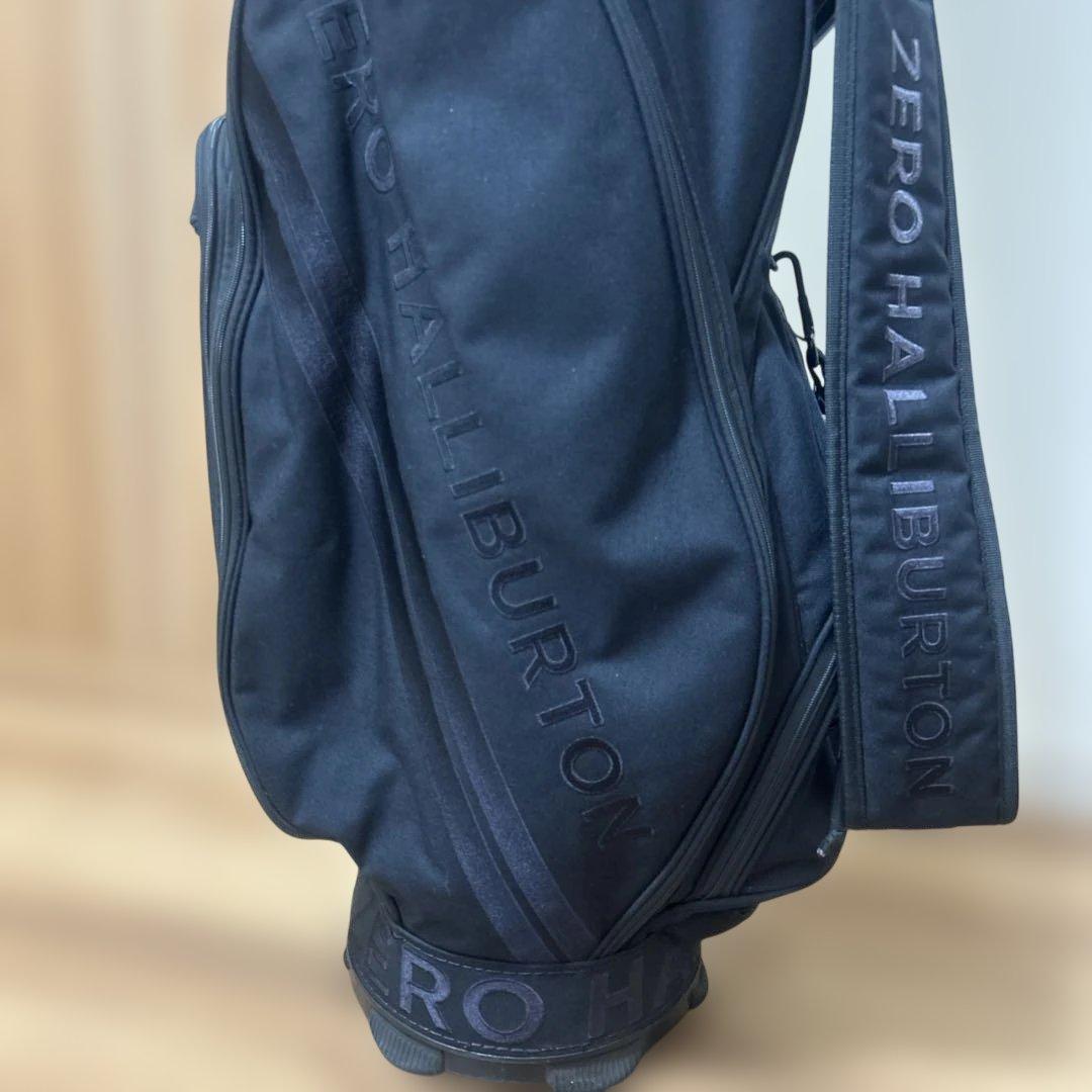 ZERO HALLIBURTON ブラック キャディバッグ