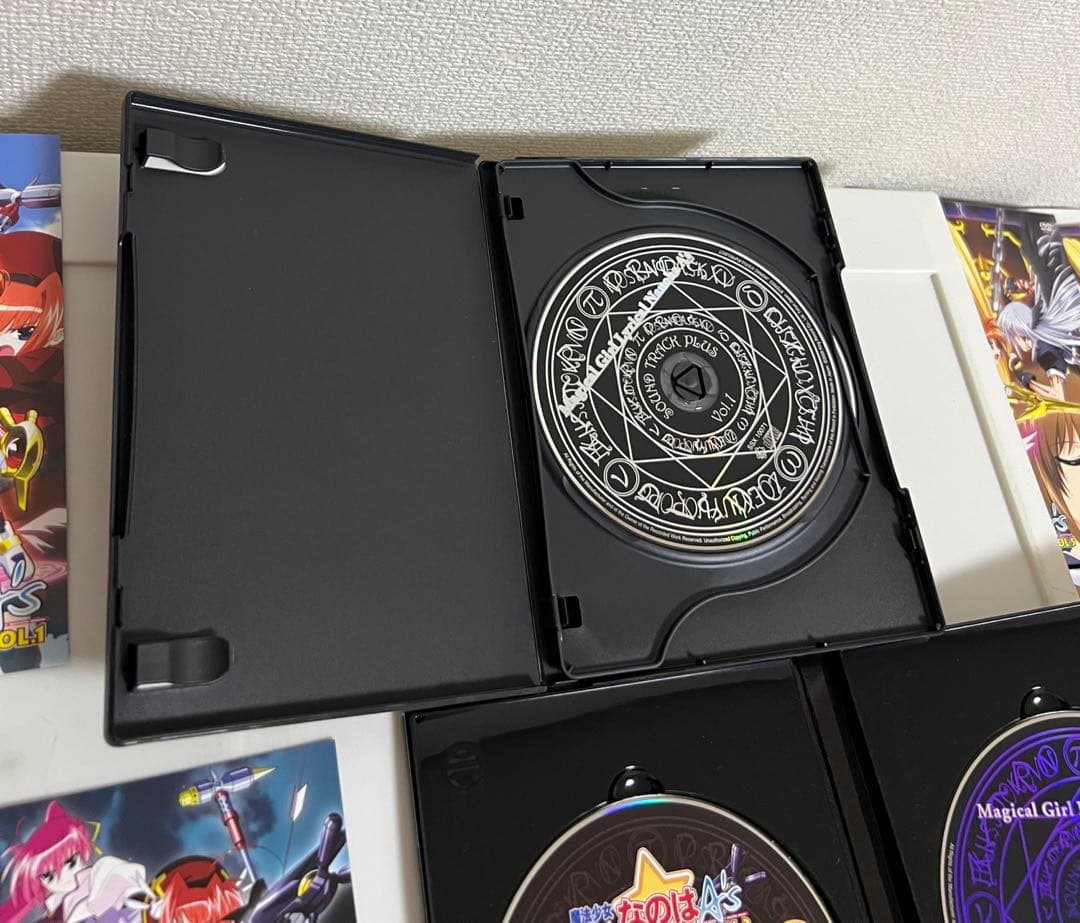 魔法少女リリカルなのはdvd、A's Vol.1〜6 初回限定版もあり