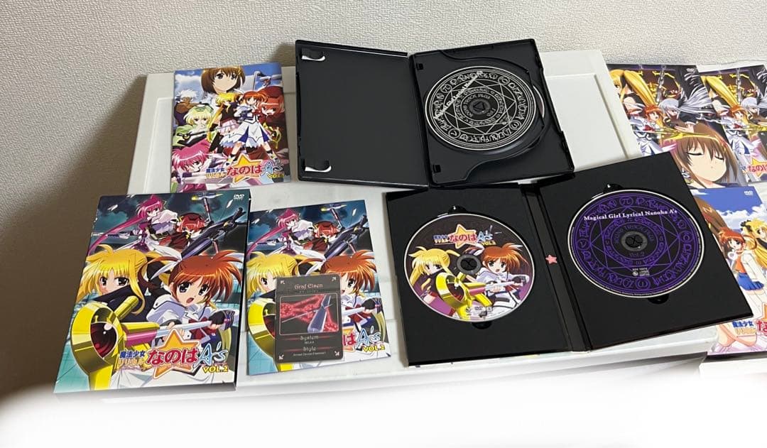 魔法少女リリカルなのはdvd、A's Vol.1〜6 初回限定版もあり