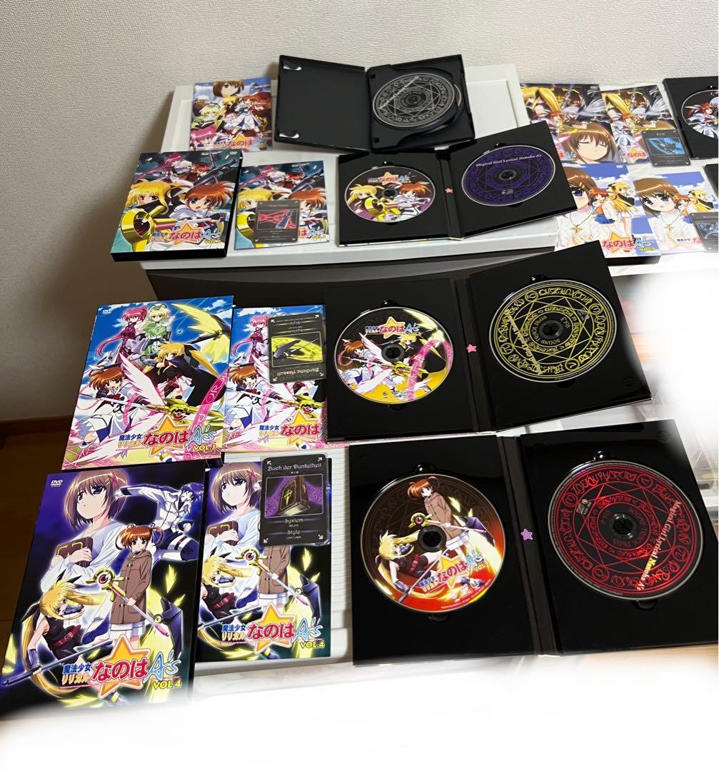 魔法少女リリカルなのはdvd、A's Vol.1〜6 初回限定版もあり