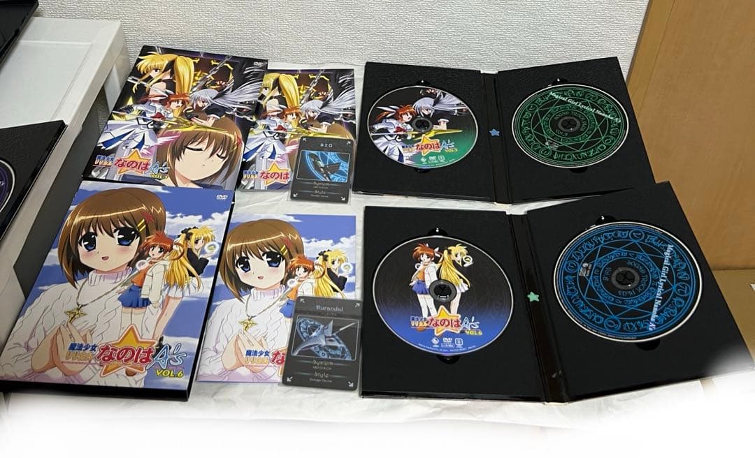 魔法少女リリカルなのはdvd、A's Vol.1〜6 初回限定版もあり