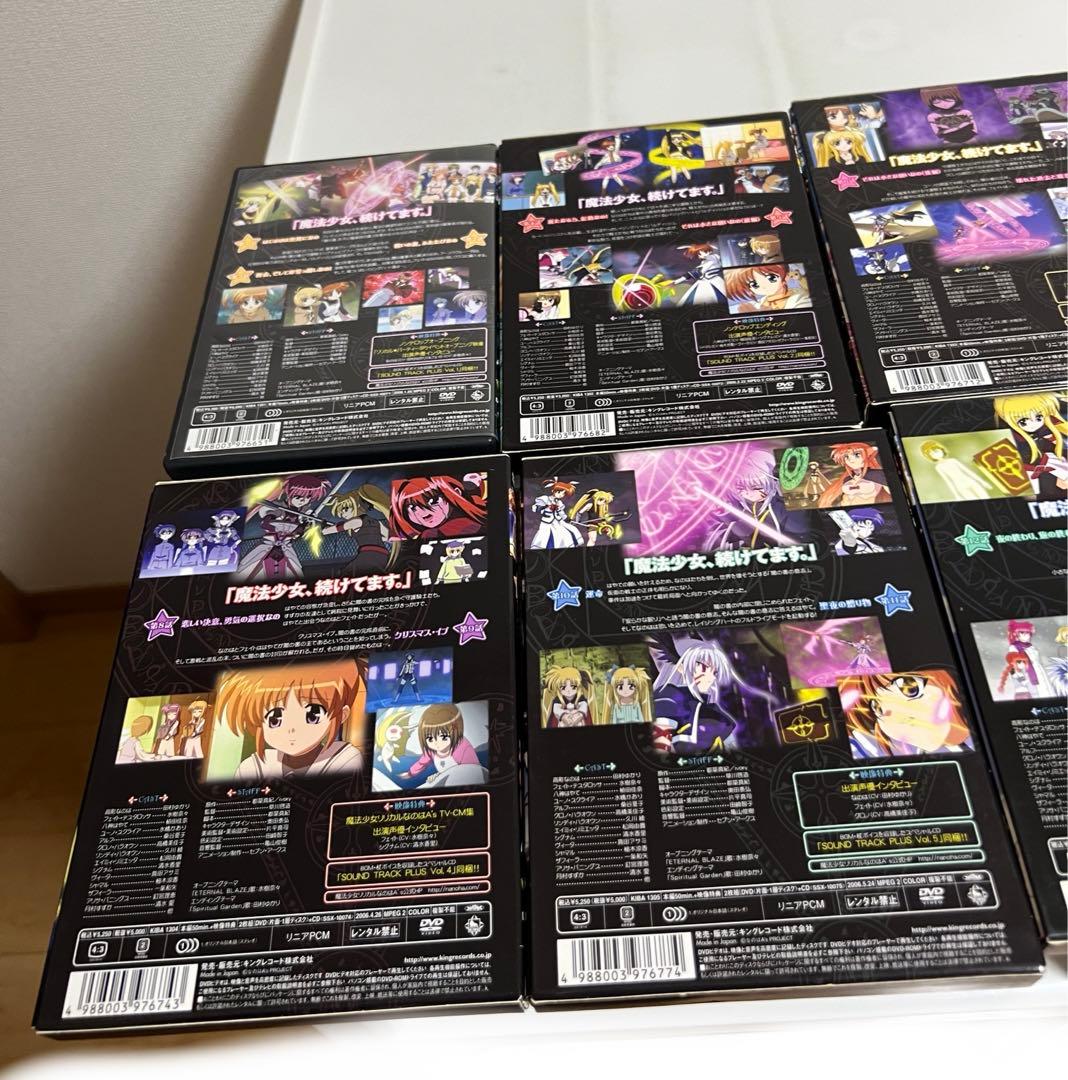 魔法少女リリカルなのはdvd、A's Vol.1〜6 初回限定版もあり