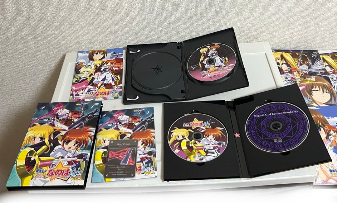 魔法少女リリカルなのはdvd、A's Vol.1〜6 初回限定版もあり