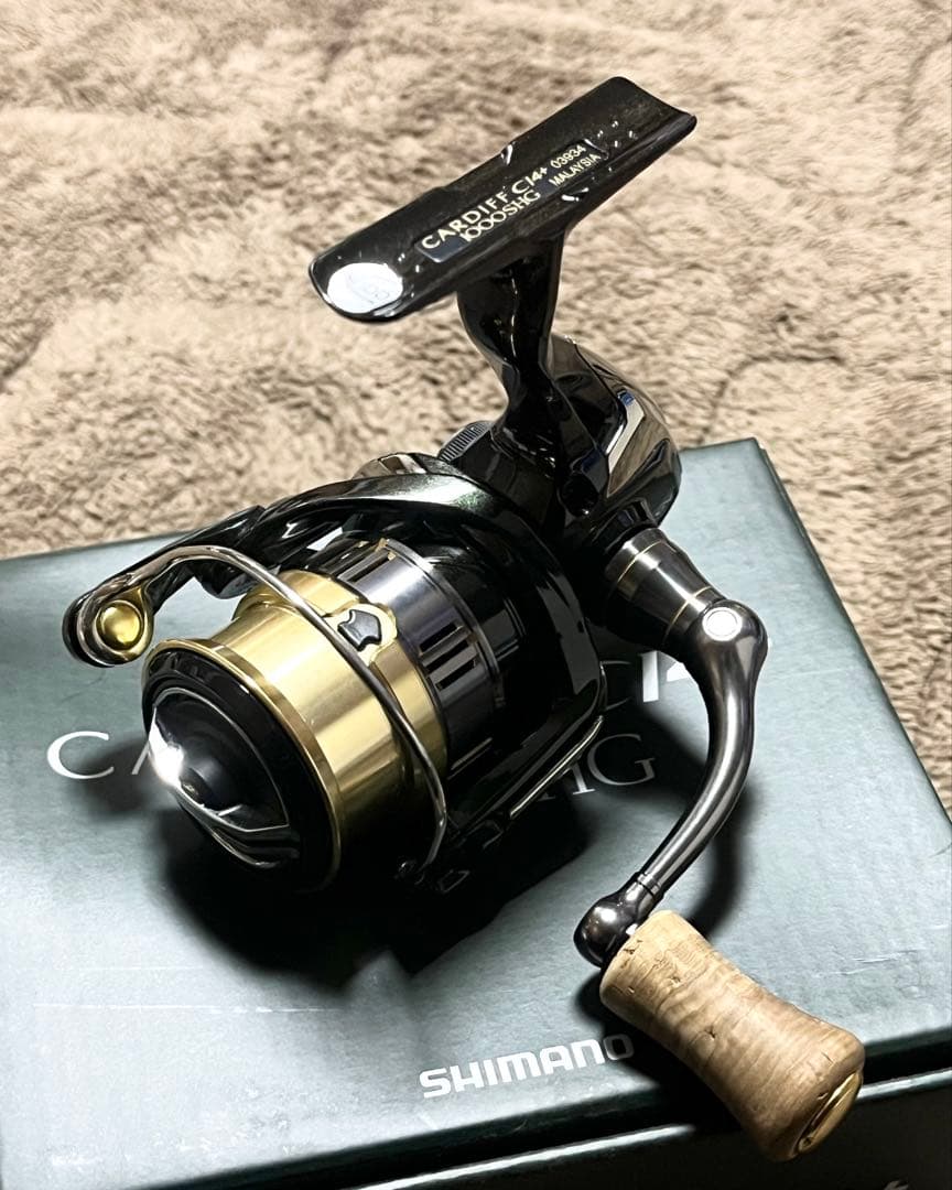 シマノ 18カーディフ 1000shg スピニング トラウト アジング