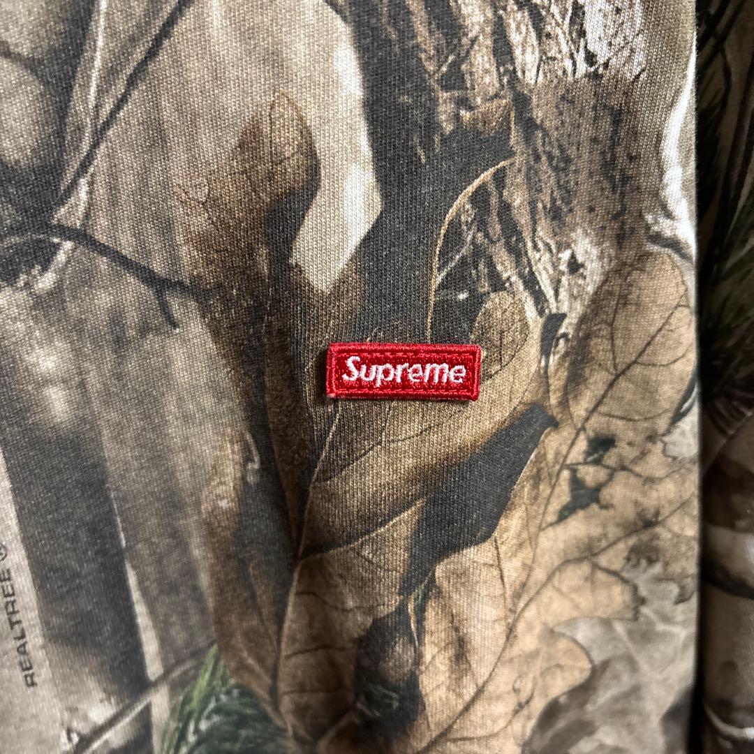 トップス Supreme Small Box L/S Tee Realtree Camo