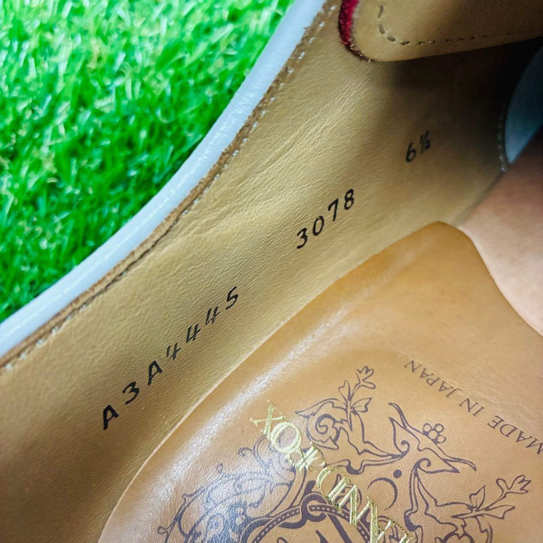 【最高級ライン・90s】SHETLANDFOX 革靴 プレーントゥ 厚底 6½