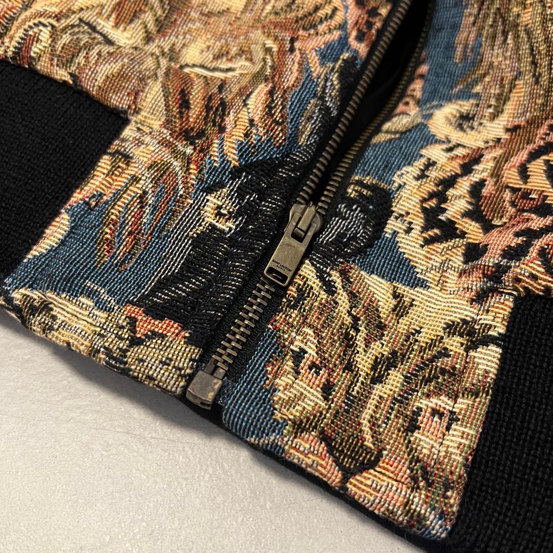 激レアSAINT LAURENT PARISサンローランパリボンバージャケット