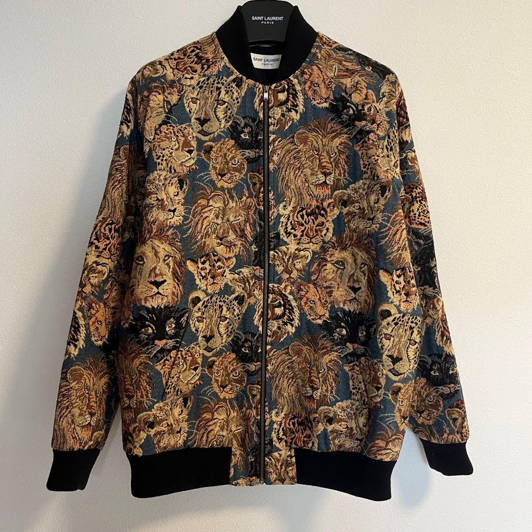 激レアSAINT LAURENT PARISサンローランパリボンバージャケット