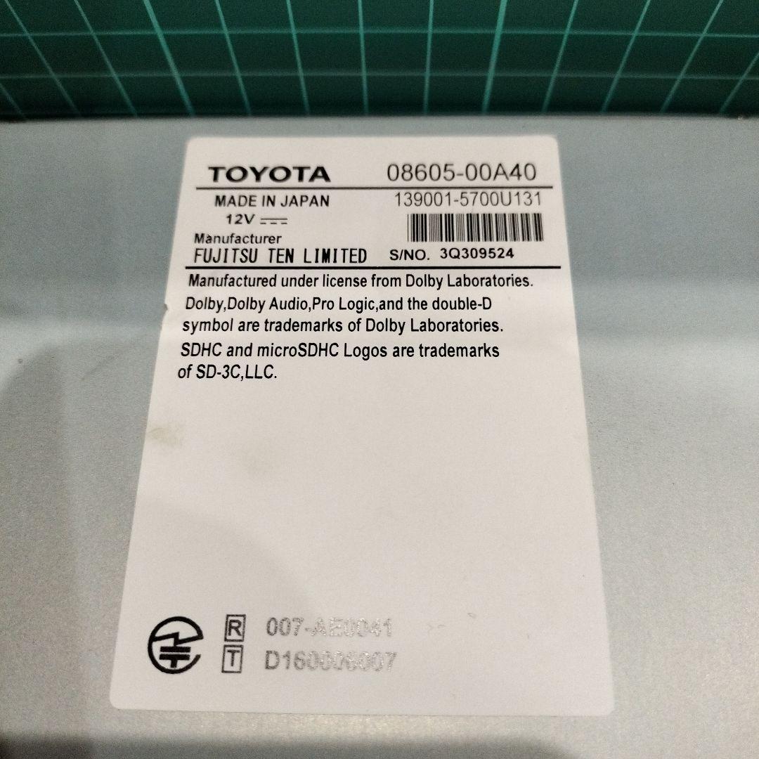 トヨタ純正カーナビ　NSZT-Y66T ジャンク