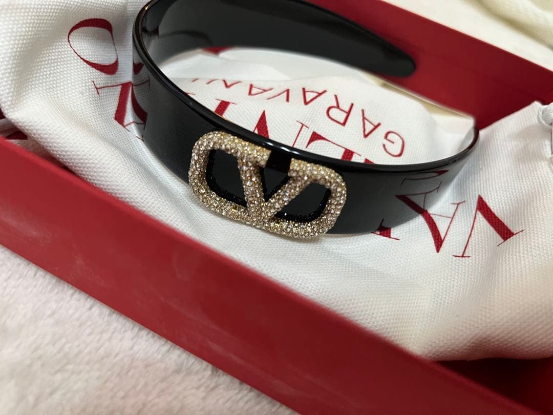 VALENTINO GARAVANI スワロフスキーカチューシャ