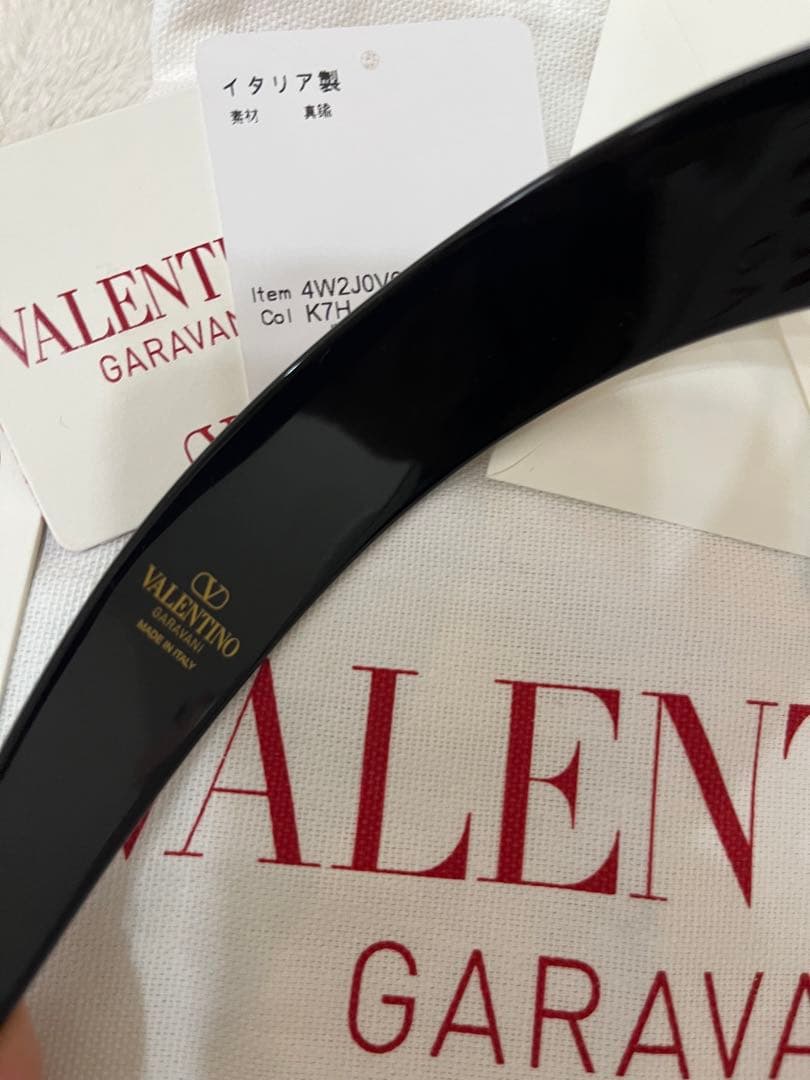 VALENTINO GARAVANI スワロフスキーカチューシャ