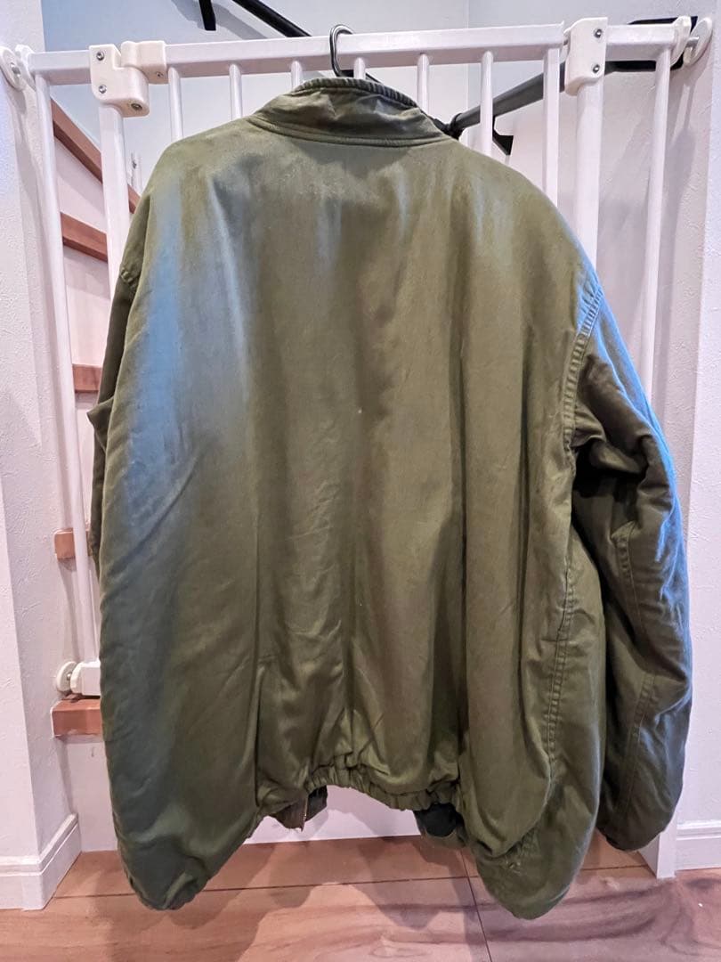 ミリタリージャケット　ケミカルプロテクティブジャケット　米軍　軍物　ビンテージL
