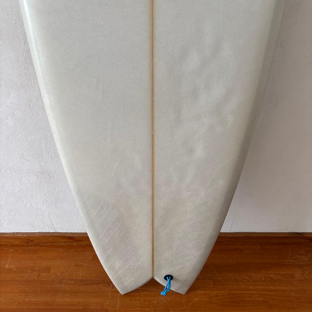 DHD MINI twin2 サーフボード5.3 ミニツイン　フィッシュ グレー