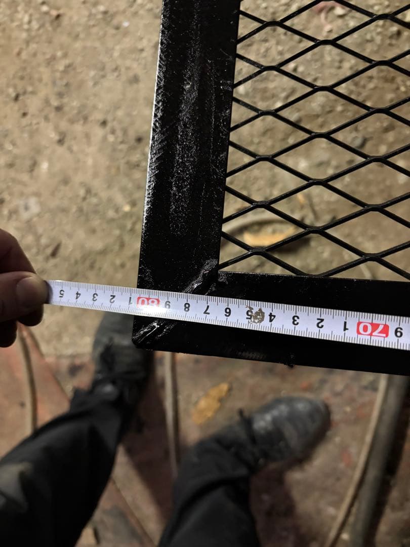 2589様用　ヒッチカーゴ 小型 横80cm奥行40cm仕様　軽自動車にもヒッチ