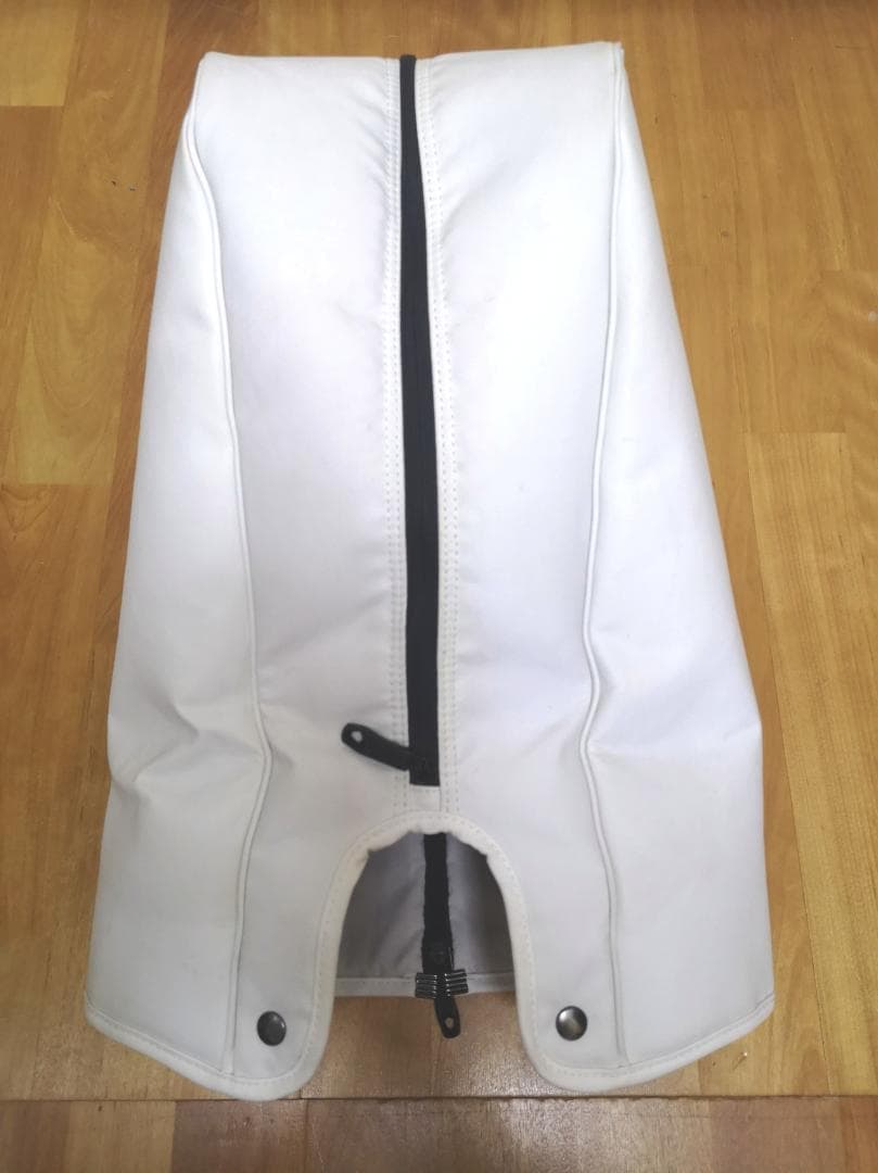 美品NIKE ナイキのアジアカートキャディバッグ(GF3006 白/黒/銀)