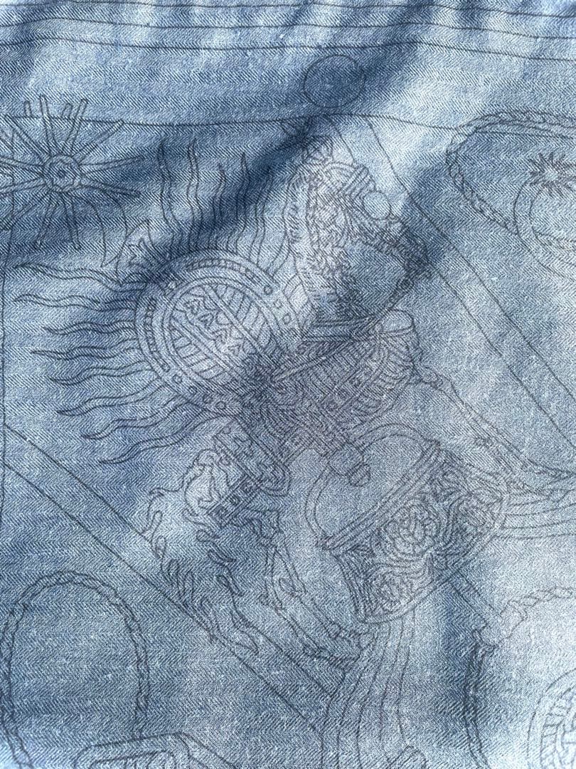 は*い様 HERMESカレジェアン140 野村大輔 初期デザイン ネイビー 美品