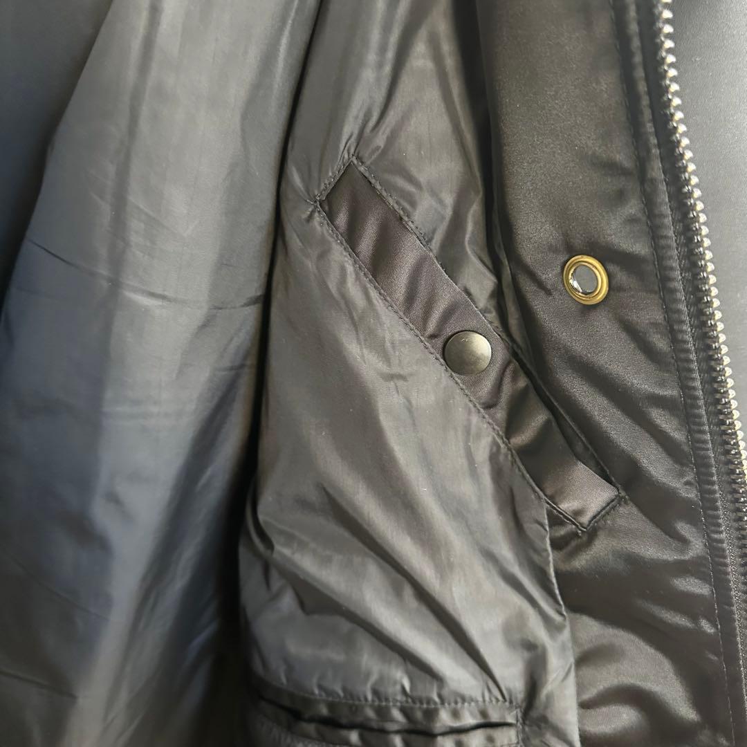 【美品】アクネステュディオス SELO ボンバージャケット ma-1ブラック48