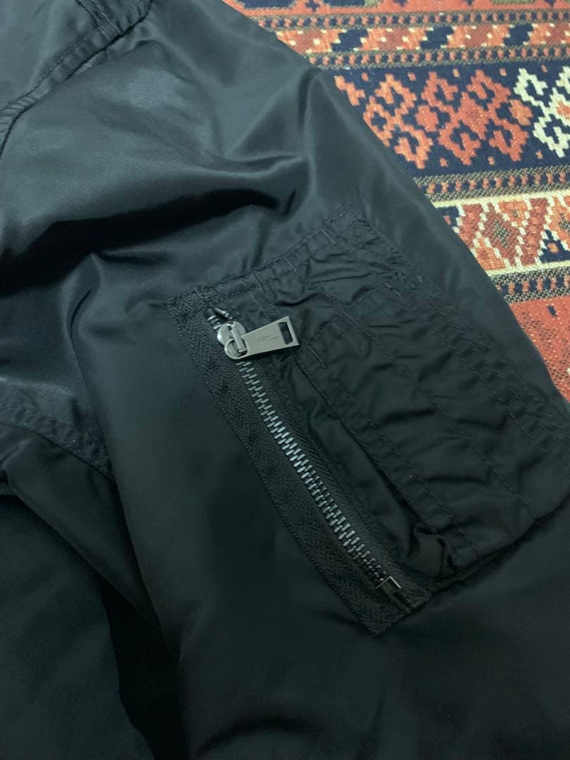 ポロラルフローレンMA-1フライトジャケット ブラック50s 60s y2k