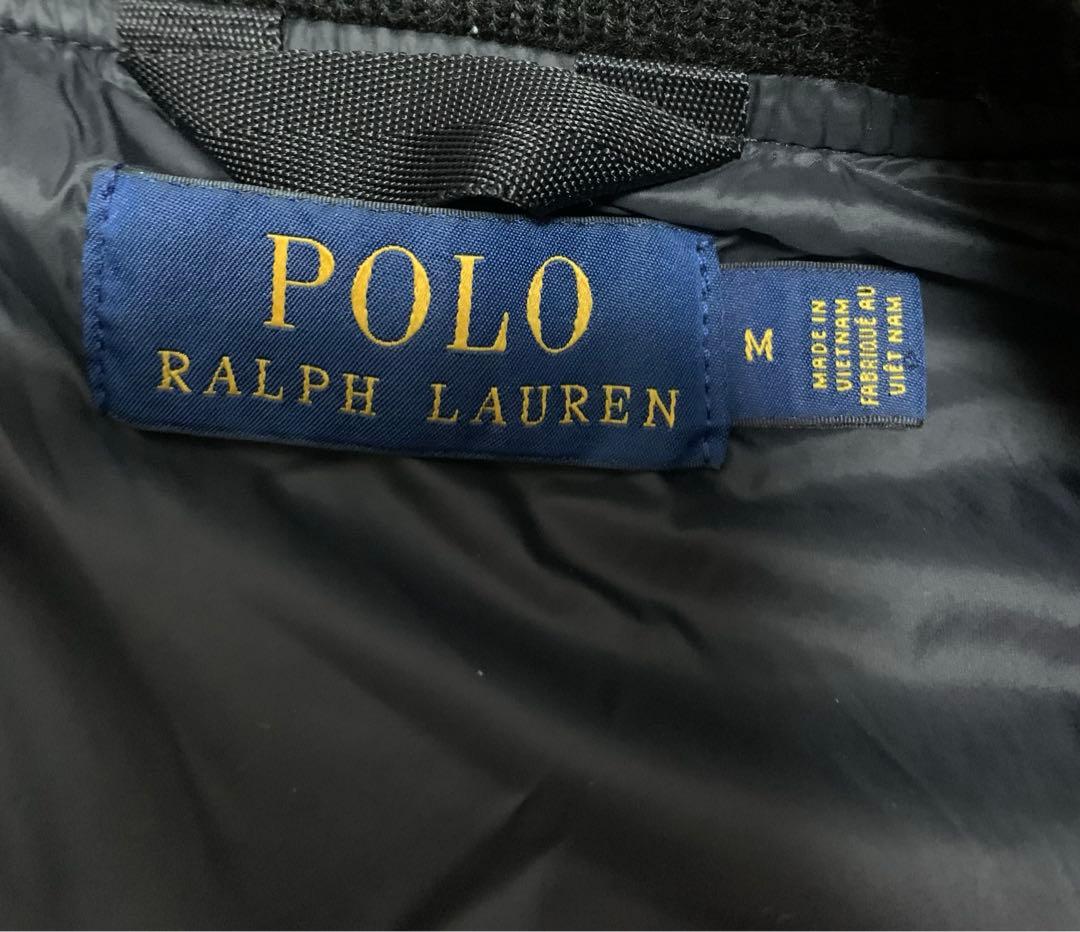 ポロラルフローレンMA-1フライトジャケット ブラック50s 60s y2k