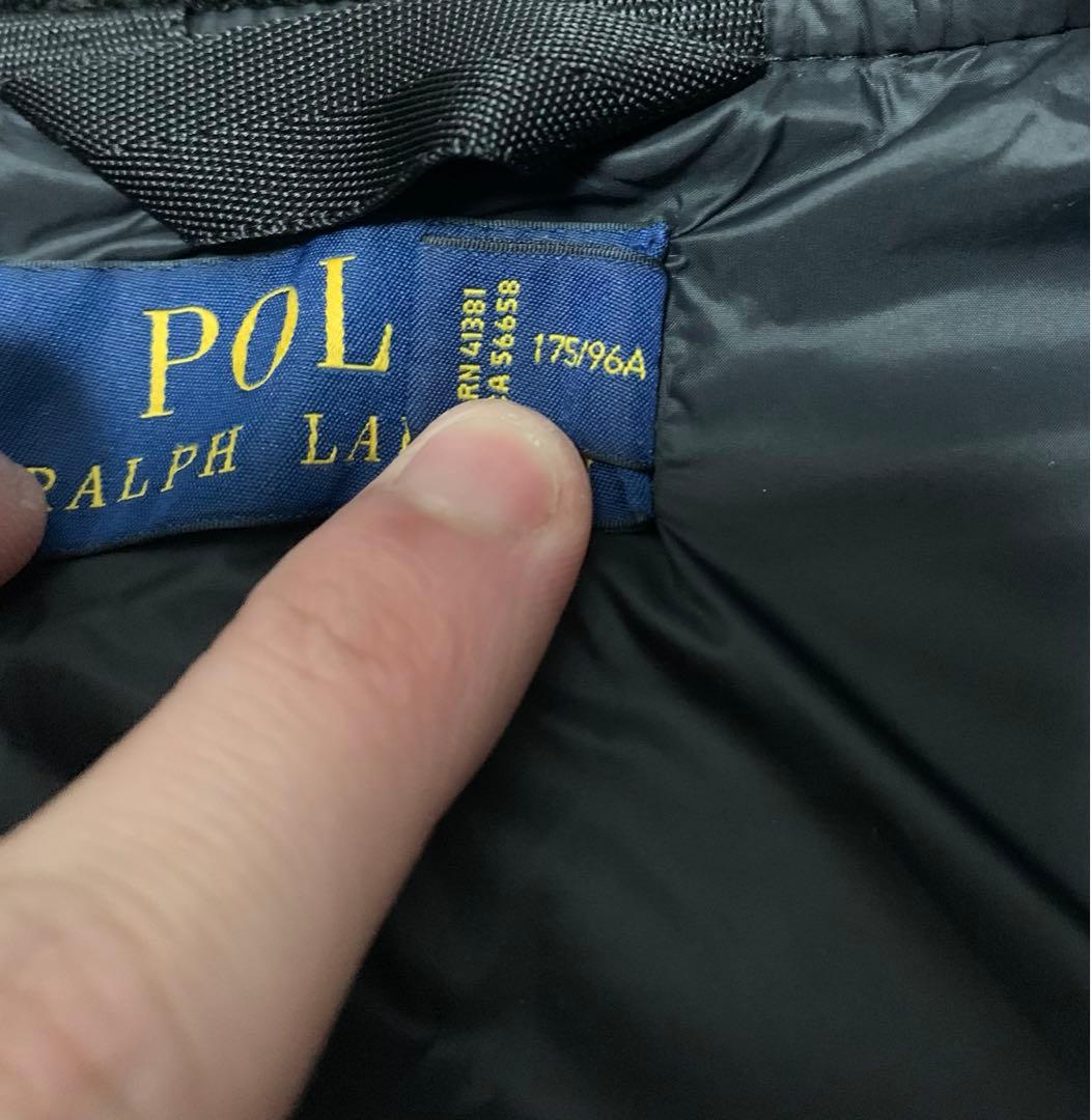 ポロラルフローレンMA-1フライトジャケット ブラック50s 60s y2k