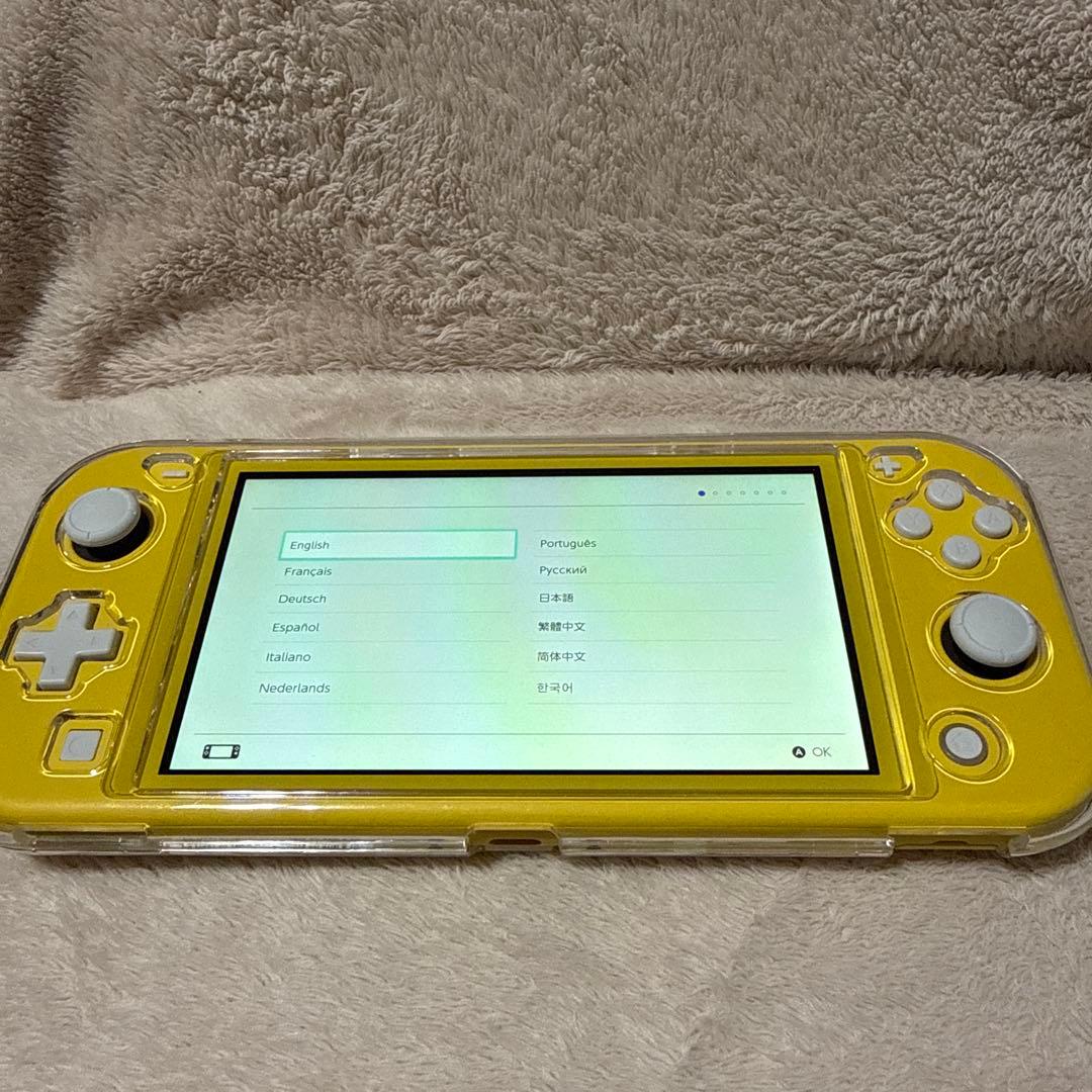 Nintendo Switch Liteイエロー 本体256GB SDカード付き