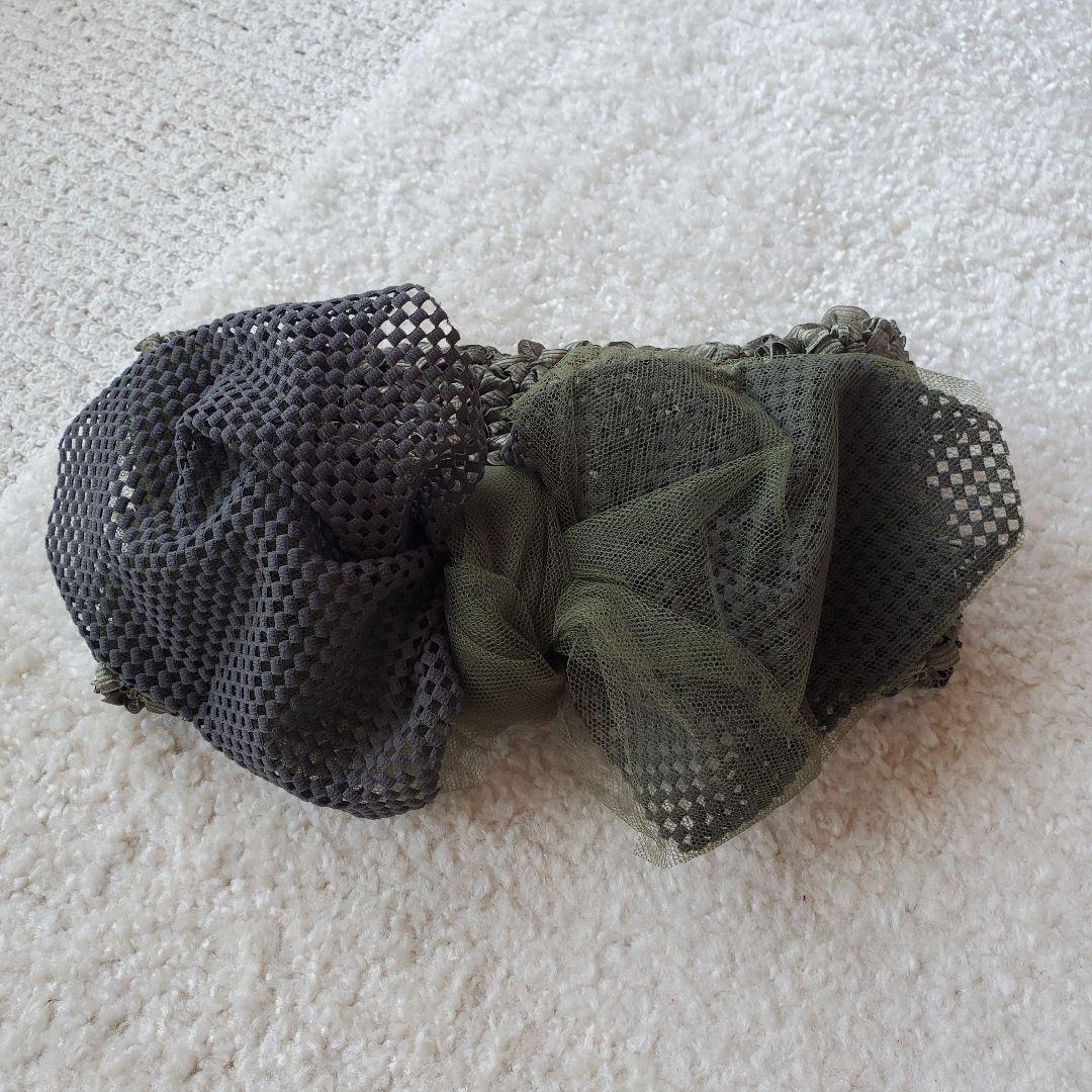 美品　CA４LA　カシラ　ヘアバンド　カーキ　カジュアル