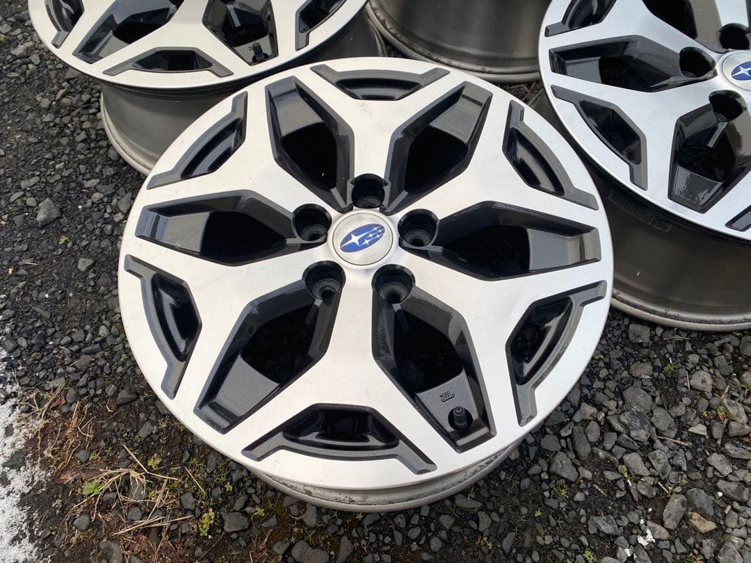 ①Yokko！スバル SKフォレスター純正 17×7J +48 114.3