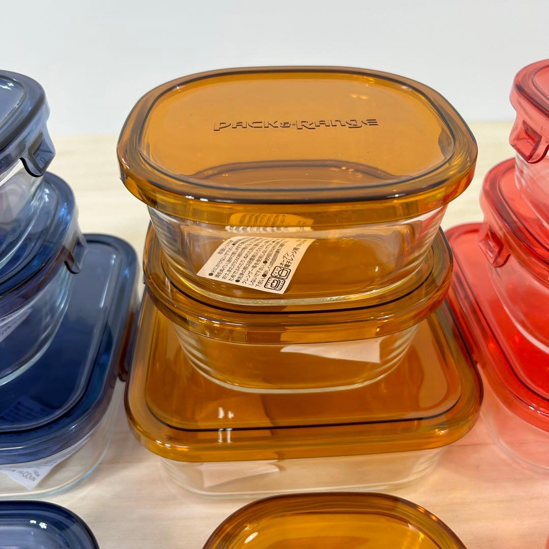 未使用 iwaki 耐熱ガラス保存容器 12点セット