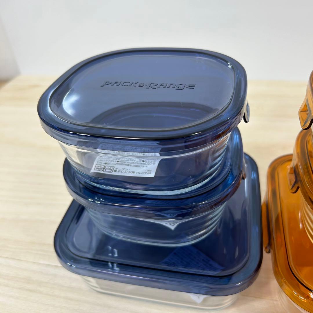 未使用 iwaki 耐熱ガラス保存容器 12点セット