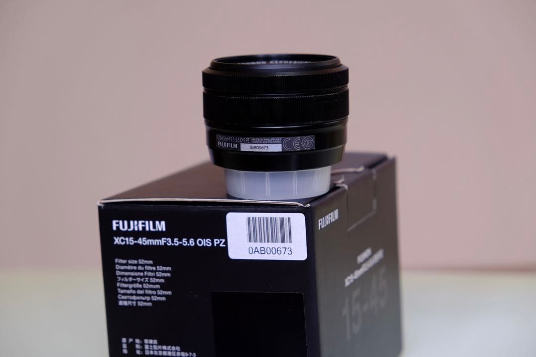 FUJINON XC 15-45mm F3.5-5.6 OIS PZ レンズ