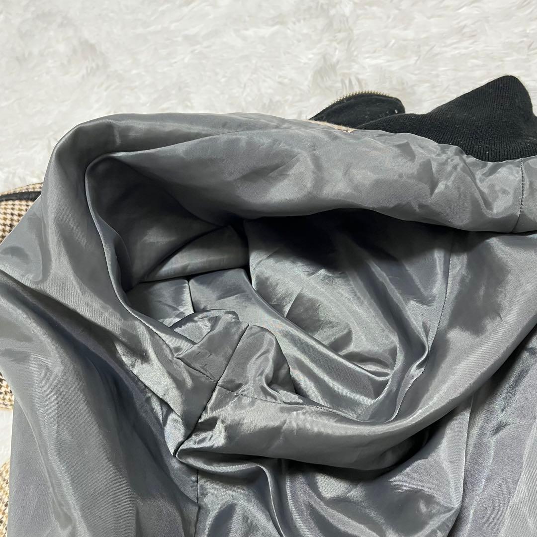 OASIS リアムギャラガー着 adidas 千鳥柄 ウール ツイードジャケット