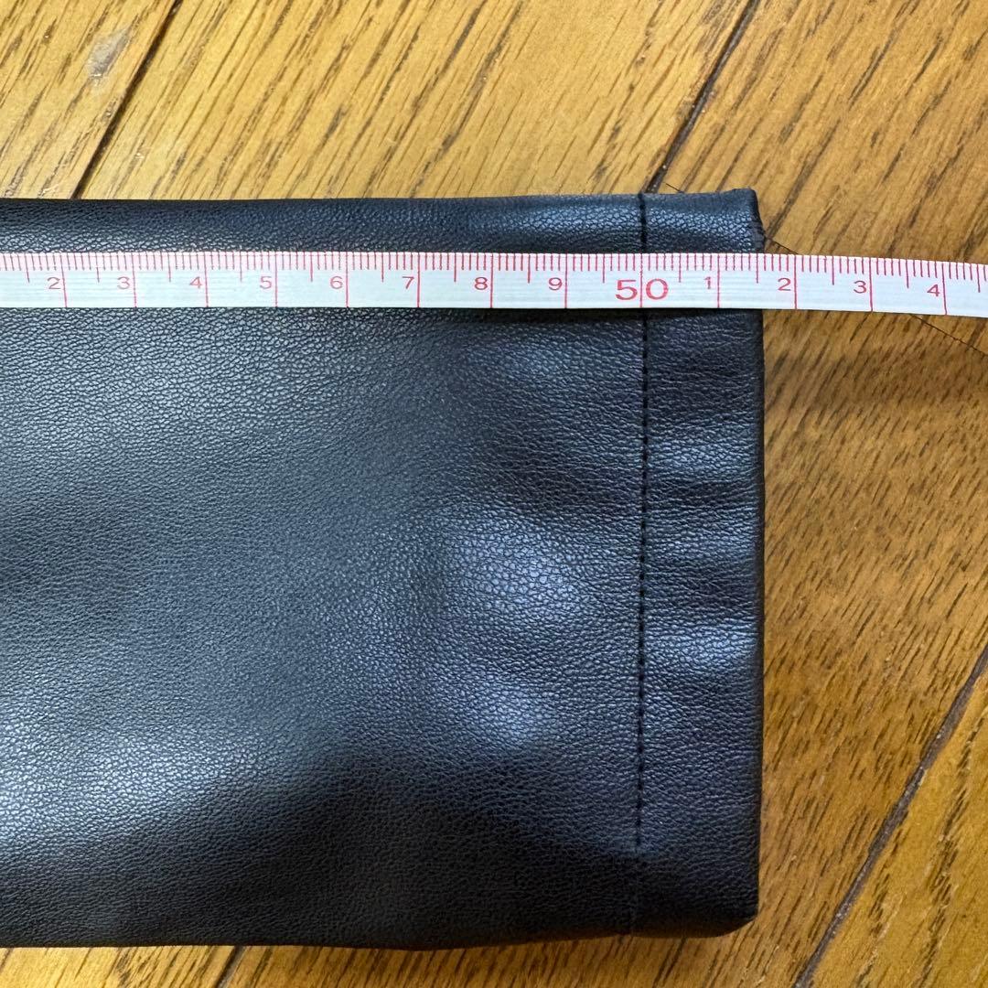 新品未使用 agnès b. アニエスベー 黒レザージャケット 12 ans