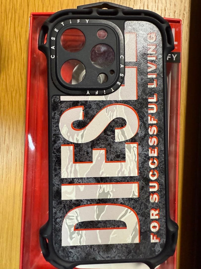 【sa43012】casetify DIESEL 迷彩柄 ビスコットカーキ