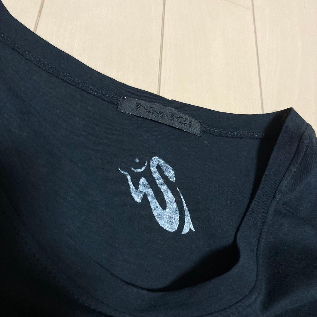 Kmrii サーペント バタフライ ロングスリーブ カットソー ブラック 黒 S