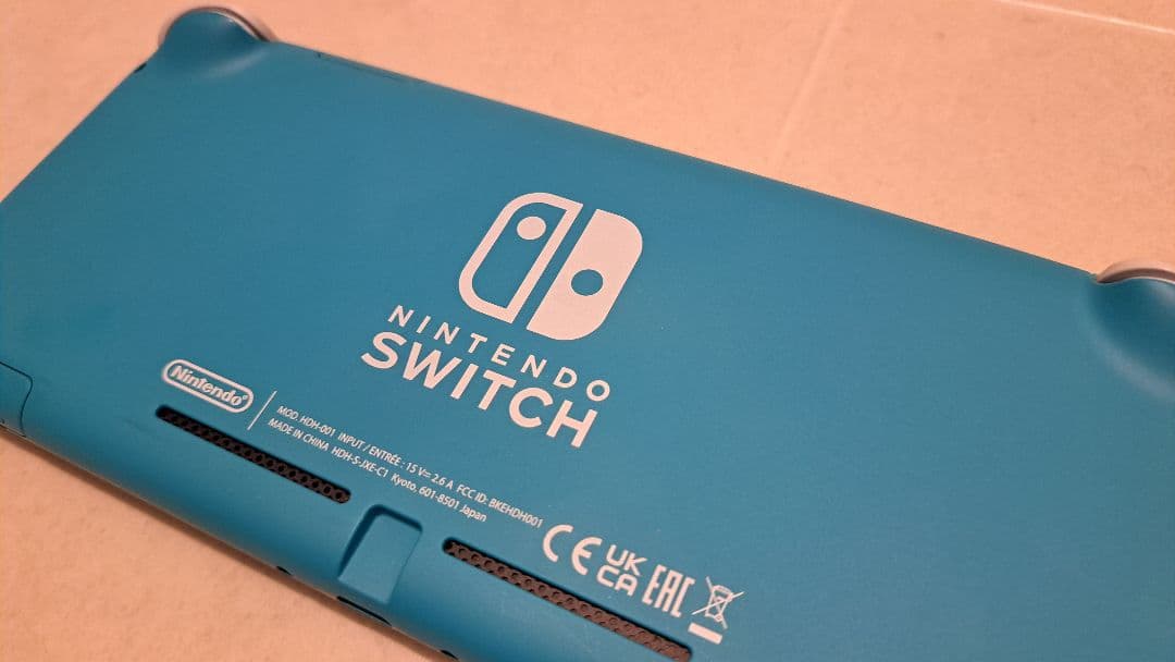 Nintendo Switch Lite ターコイズブルー　ジャンク