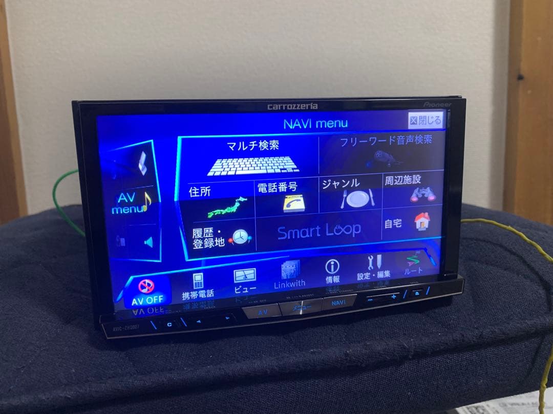 カーナビ carrozzeria AVIC-ZH0007