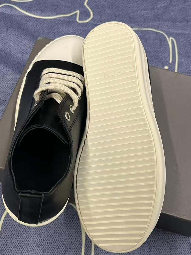 美品【Rick Owens】ロースニーカー/2025春夏38