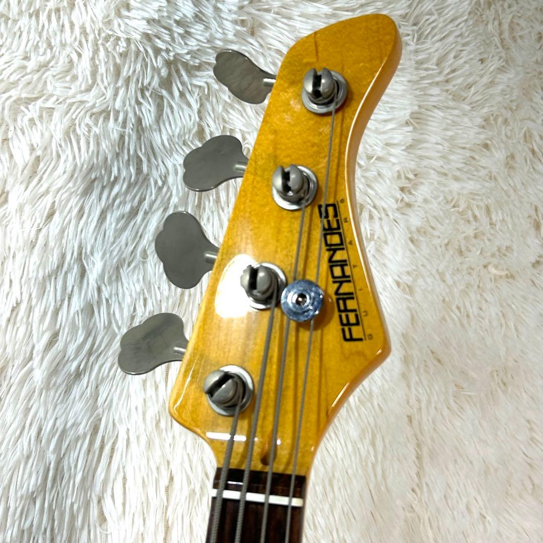 【メンテ済み】Fernandes RJB-380 アルダーボディ ジャズベース