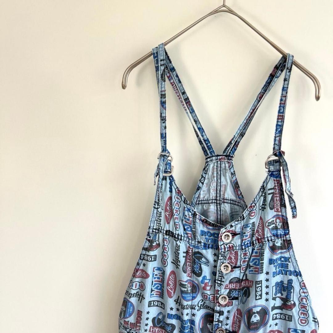 サロペット・オーバーオール・オールインワン HYSTERIC GLAMOUR pattern overalls M