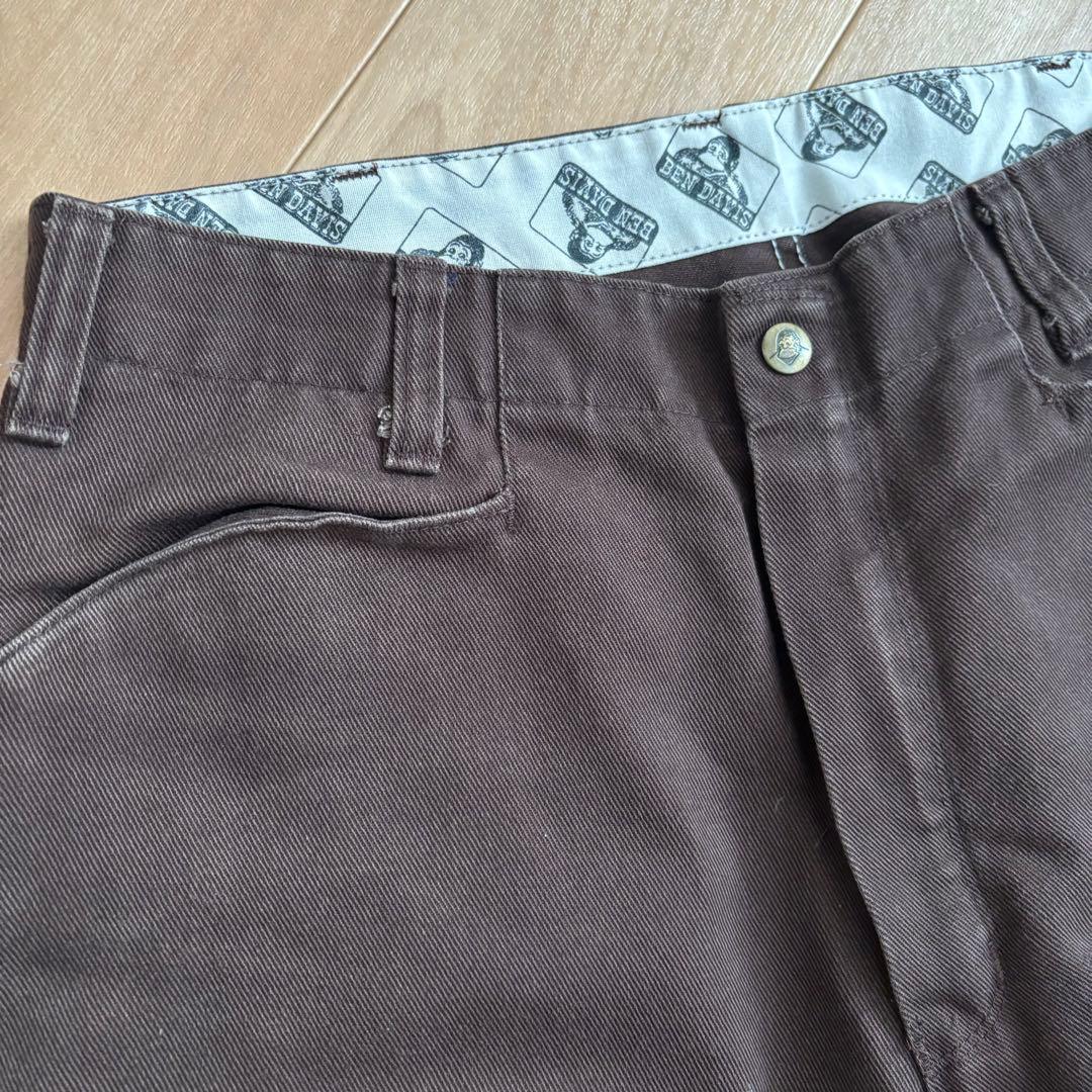 90s usa製 ben davis フリスコ ワークパンツ ブラウン 茶色