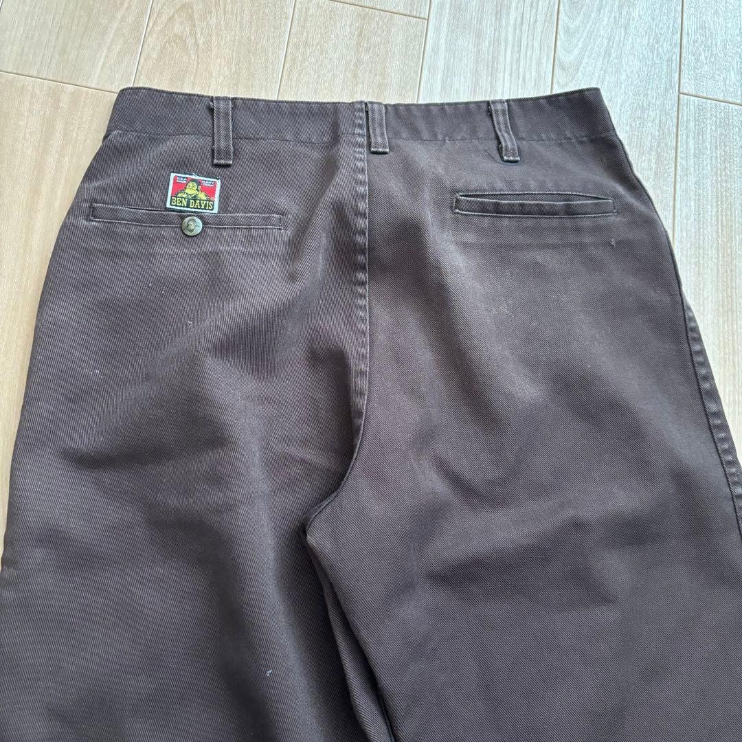 90s usa製 ben davis フリスコ ワークパンツ ブラウン 茶色