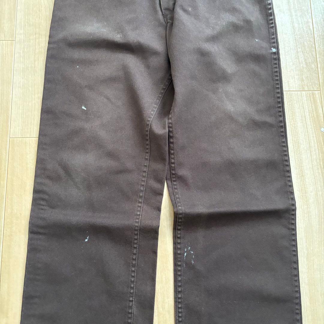 90s usa製 ben davis フリスコ ワークパンツ ブラウン 茶色